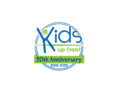 Kids up front 20th anniversay Logo