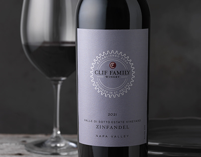 Clif Family Winery Valle di Sotto Wine Packaging Design