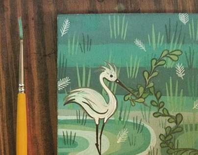 Seabird Paintings by Susie Ghahremani