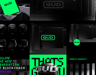 Project thumbnail - GUD® Branding / Technology / Crypto