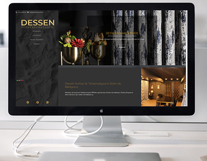 Dessen Kumaş - Web Sitesi Tasarımı