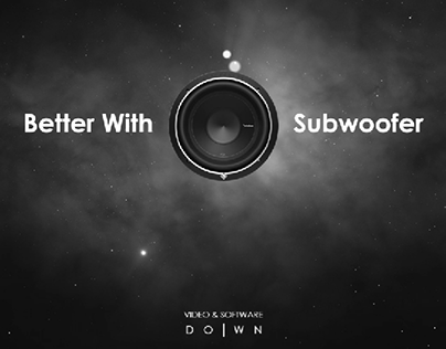 Better with subwoofer