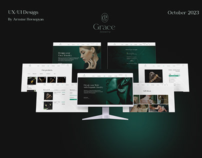 Jewelry Website UX/UI Design