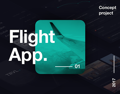 Flight App Concept + UI Kit
