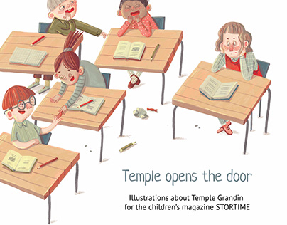 Temple opens the door