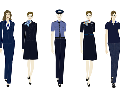 Uniforms for Azul Linhas Aéreas