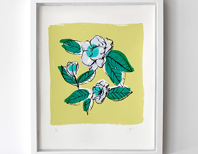 Magnolia Prints- Limited edition hand printed