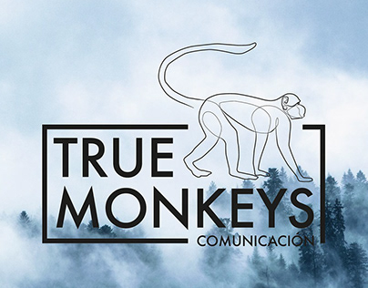 True Monkeys, logo design.