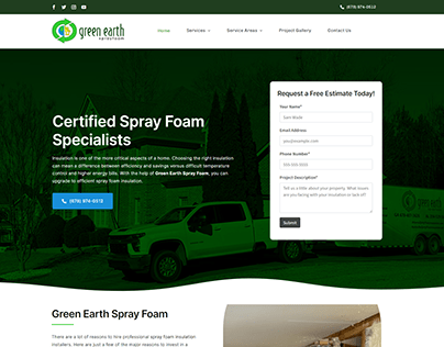 Green Earth Spray Foam
