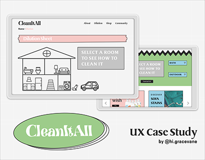 CleanItAll - Conceptual UX Case