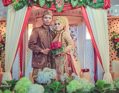 wedding of Apid and Dinda