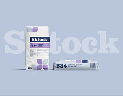 Shtock - packaging design for cement bag