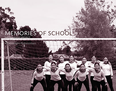 MEMORIES OF SCHOOL // Autobiographic Photomontages