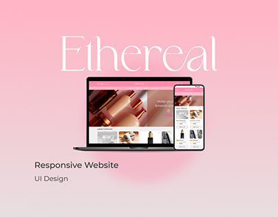 Ethereal - SkinCare Product Responsive Website