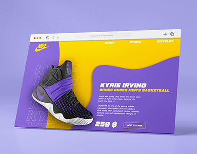 KYRIE IRIVING SHOES-INTERFACE DESIGN