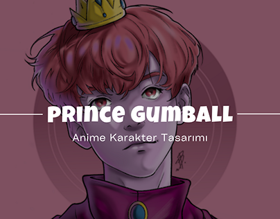 Anime Karakter Tasarımı - Prince Gumball