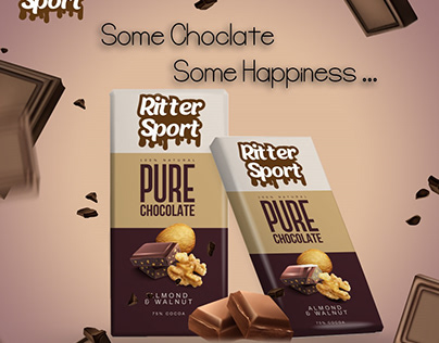 Ritter Sport chocolate poster