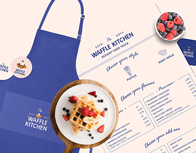 THE WAFFLE KITCHEN - FOOD TRUCK BRANDING