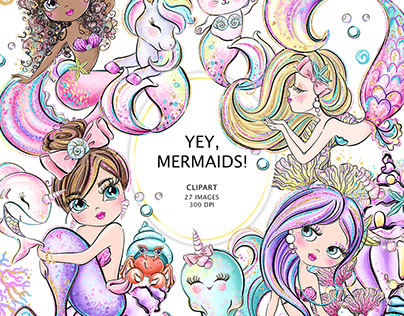 Yey, mermaids!