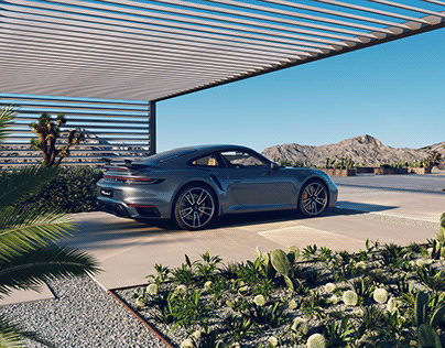 Project thumbnail - Porsche992 CGI