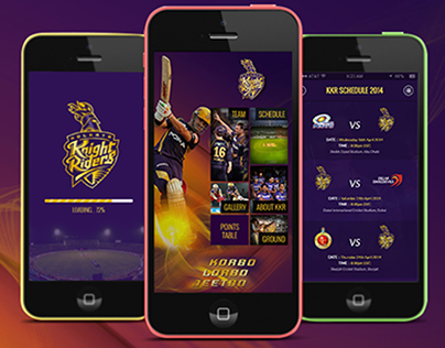 Kolkata Knight Riders IPL Official Watch V2 – WatchFaces for Smart Watches