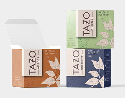 Tazo Tea Rebranding