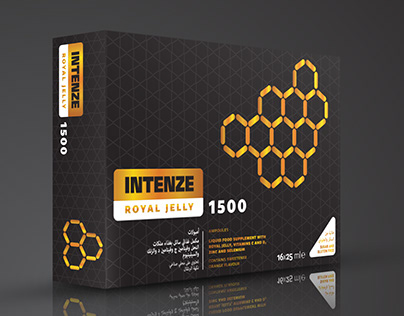 INTENZE | ROYAL JELLY 1500 | PACKAGE DESIGN