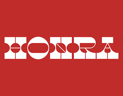 Honra — Um revivalismo tipográfico
