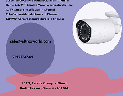 Cctv Camera Accessories Manufacturers In Chennai