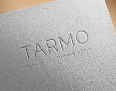 Tarmo Commercial Photographer Logo & Brochure