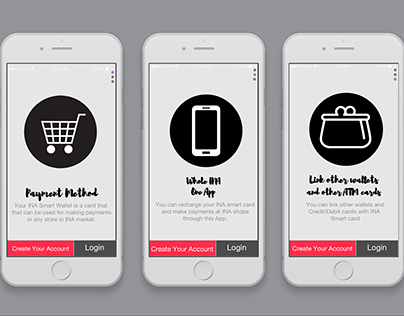 App Design: E-wallet for a local market(INA)