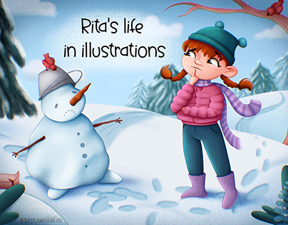 Rita's life in illustrations