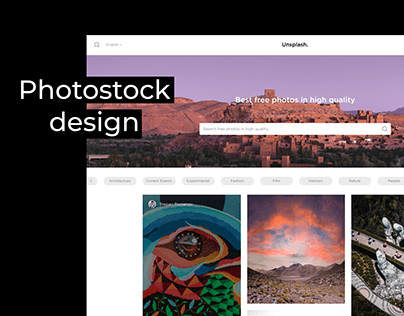 Web-design photostock