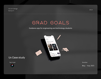 Grad Goals - ux case study | education app