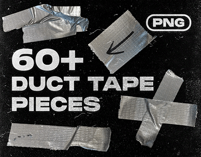 60+ Duct Tape Pieces