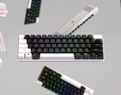 Stealth Warrior Keyboard | Product Animation