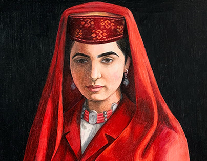 Tajik Bride - Master copy