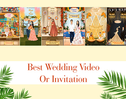 BEST WEDDING VIDEO INVITATION