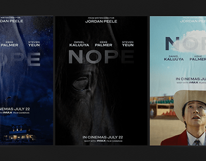 NOPE posters reimagined