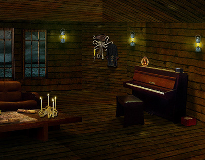 Davy Jones Room - Interactive Story