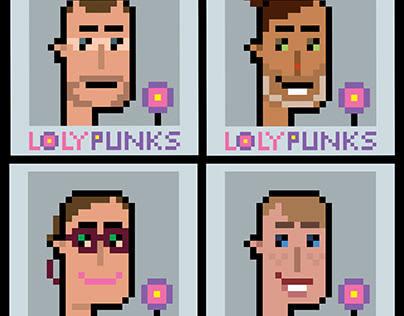 LolyPunks people faces