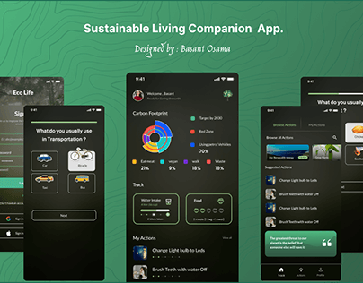 Sustainable Living Companion App.