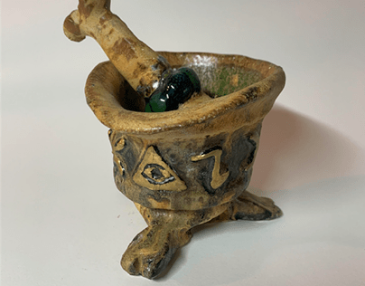 Alchemists Mortar & Pestle