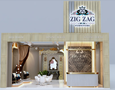 Zig Zag Furniture Booth