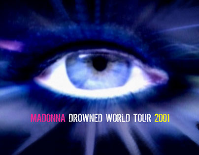 Madonna Drowned World Tour DVD+CD Packaging Booklet