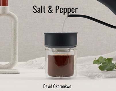Fellow Salt & Pepper Shaker