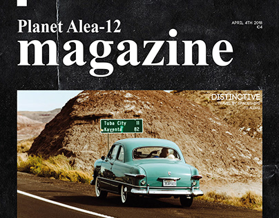 ALEA12 Magazine Cover Schoolproject