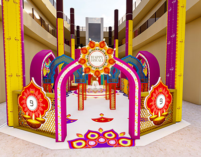 Burjuman Mall Diwali Activation