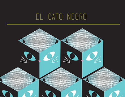 "El gato negro" book cover