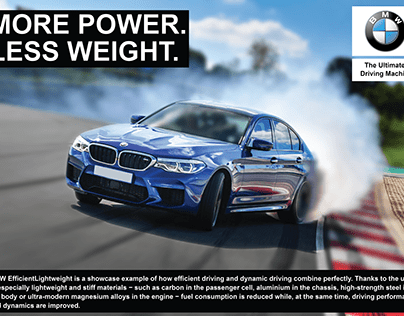 BMW copywritting ads.